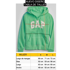 Campera Gap Mujer Tan Chino en internet