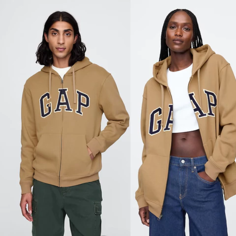 Campera Gap Unisex Perfect Khaki - comprar online