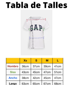 Remera Gap Mujer White - EVA MORENA