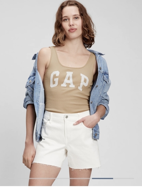 Musculosa Gap Mujer Sand Khaki (art.773)