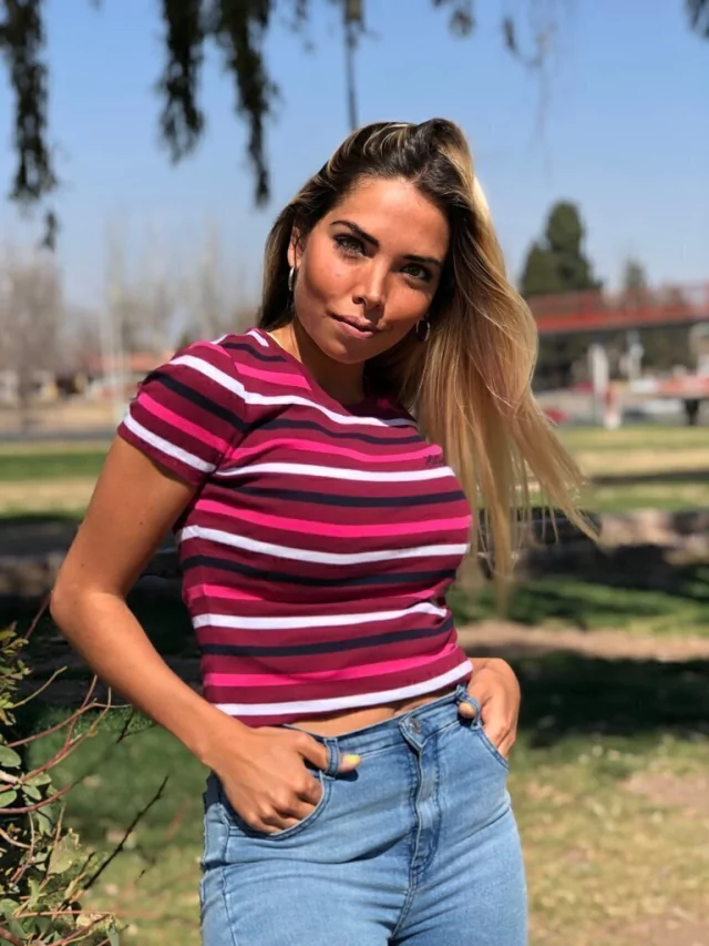 Remera tommy hilfiger rayas