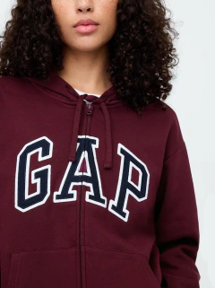 Campera Gap Logo Mujer Deep Rubi Red en internet
