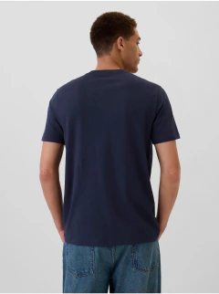 Remera Gap Logo Hombre Tapestry Navy - EVA MORENA Marcas Importadas Originales