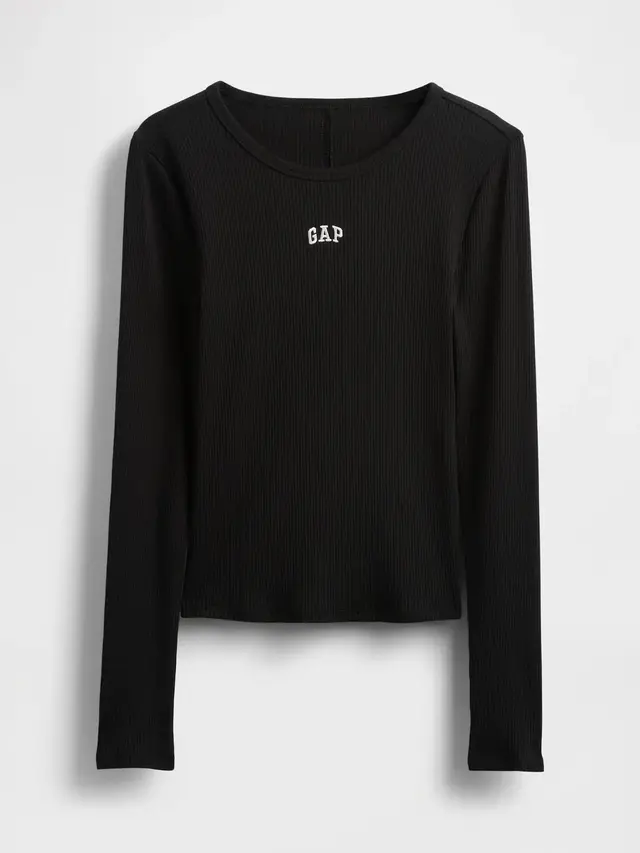 Remera Mangas Largas Gap Mujer — imagen 4