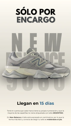 SÓLO POR ENCARGO - ZAPATILLAS NEW BALANCE 9060 / GRIS