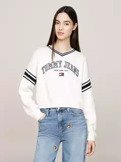 Sweater Cropped Tommy Hilfiger