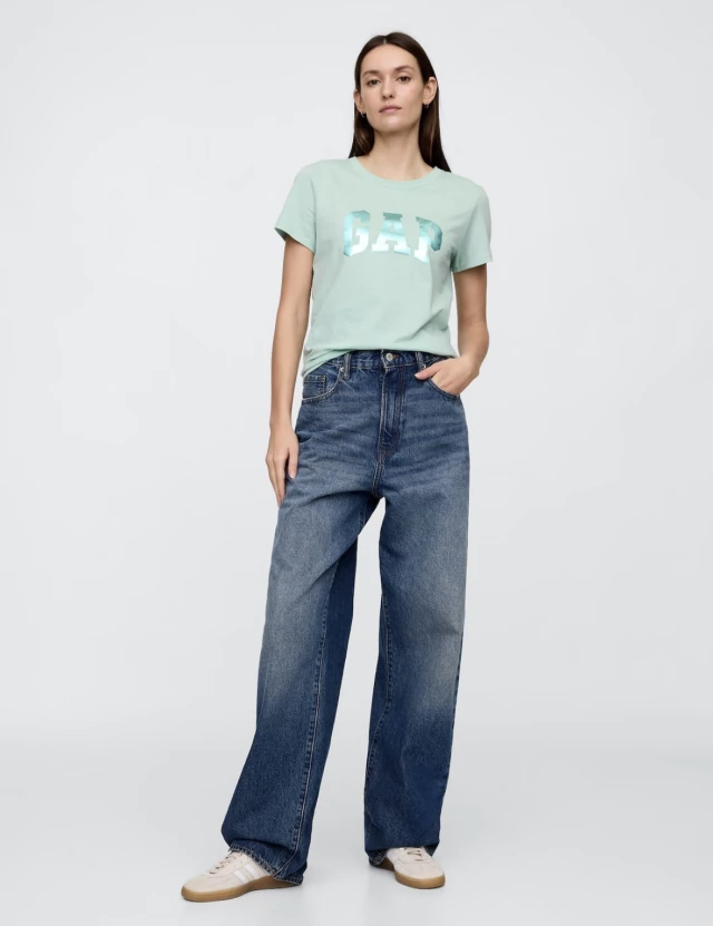 Remera Gap Mujer Aqua Glass — imagen 2