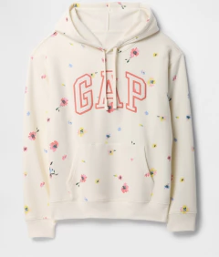 Buzo Gap Mujer White Ditsy Floral en internet