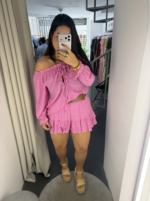 Conjunto Sofia - Rosa