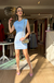 Vestido Drapeado Aretha - comprar online