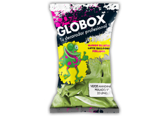 Globox verde manzana 9' x25 unidades perl.