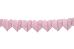 Guirnalda Corazoncitos x3 pastel