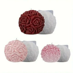 Molde Bola Rosas H12-019G7