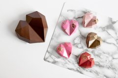 Set Corazones Diamantes Parpen