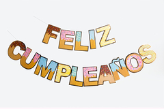 Banderín Feliz Cumpleaños Donas 3348-43