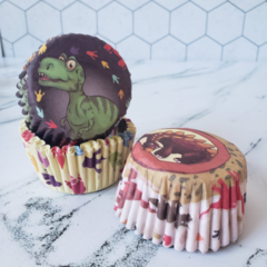 Pirotines Dinosaurio x25