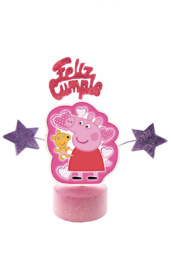 Adorno Telgopor Economico Peppa Pig