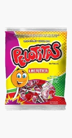 Chupetin Pelotitas Lheritier x 50
