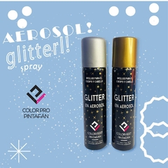Glitter en Aerosol Pintafan