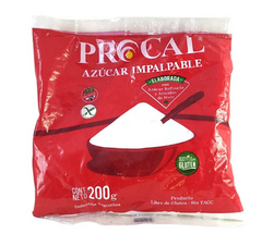 Azucar Impalpable x200gr Procal