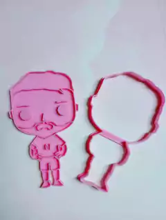 Cortante 3D Messi Funko Pop
