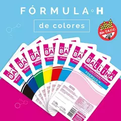 Ballina formula H, 500gs Color amarillo