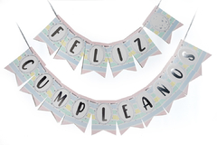 Banderín Feliz Cumpleaños Estrellas 3348-20
