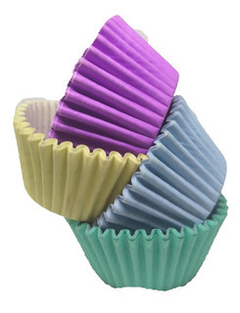 Pirotines colores pastel nº 8 x 10