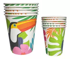 vaso polipapel verano 6 unidades.
