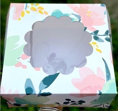 Caja estampada visor nube 24x24x11