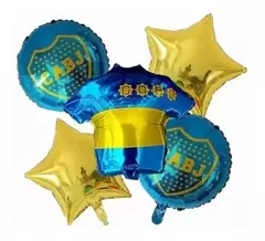 set globos boca x5.