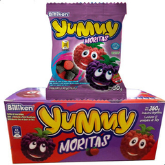 Caja Gomitas Moritas Yummy Billiken 30gr x 12un