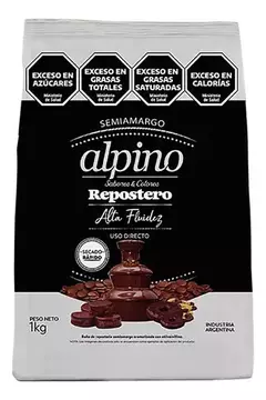 chocolate alpino repostero semiamargo (Bar01A)