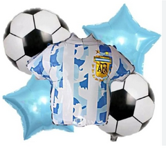 Set x5 Globos Acetato Afa