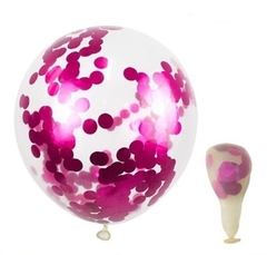 Globo Látex Confetti x Unidad - Cotillón Amorosi