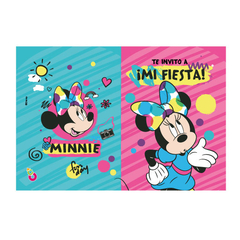 Invitaciones Minnie x10