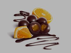 Naranjitas Con Chocolate Chocolart 500g