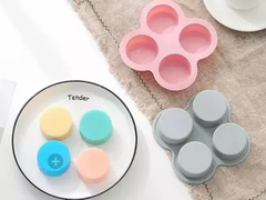 Molde Silicona Para Bañar Oreo x4