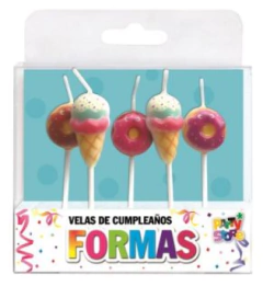 Velas Donas x5