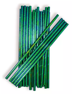 Sorbete Verde Metalizado x25