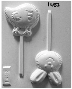 Placa Paleta Pascua Conejo/ Pollito 1482