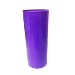 Vaso Trago Largo Flexible Color - Cotillón Amorosi