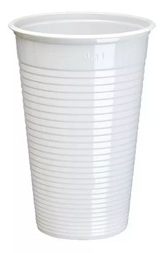 Vaso Plástico Blanco 330cc x100