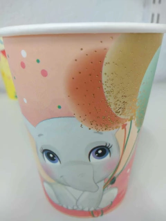 Vasos Animalitos Polipapel x10 Surtidos en internet