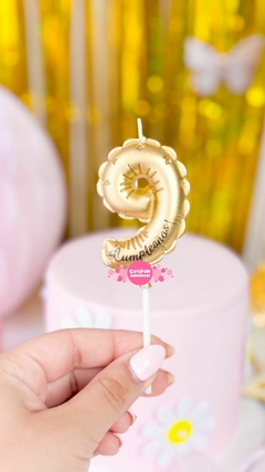 Velitas Globo Numero Oro