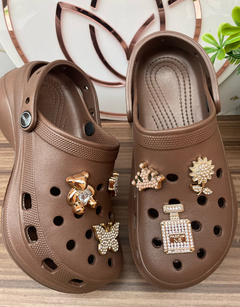 Babuche Plataforma Apliques - loja online