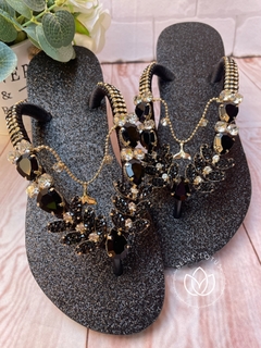HAVAIANAS SEREIA GLAM BLACK