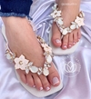 HAVAIANAS SQUARE FLOR WHITE