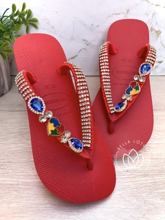 HAVAIANAS AUTISMO VERMELHO - comprar online