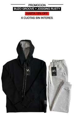 PACK BUZO GROOVE + 1 JOGGING RUSTY
